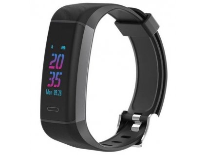 Fitness náramok Carneo G-Fit+ / 0,96" (2,4 cm) / IP67 / 240 hod. / OLED displej / čierna / ZÁNOVNÉ