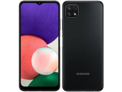 Mobilný telefón Samsung Galaxy A22 / 6,6" / 4GB/64GB / Dual SIM / Bluetooth / Wi-Fi / GPS / Sivá / ZÁNOVNÉ