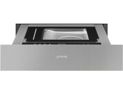 Vstavaná vákuová zásuvka Smeg Classic CPV315X / 240 W / 6,5 l / 4 m³/h / push-pull / výška 15 cm / dvojfázové tavenie / nerezová oceľ / POŠKODENÝ OBAL