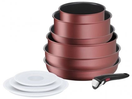 Súprava hrncov Tefal Ingenio Daily Chef L3989402 / 10 ks / stohovateľná / ZÁNOVNÉ