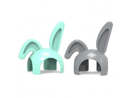 Alecto DIVM-EARS králičie uši pre detské monitory Alecto / šedo-zelené / ROZBALENÉ