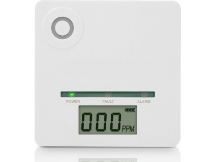 Alarm oxidu uhoľnatého Alecto COA26 / 85 dB / plast / biely / POŠKODENÝ OBAL