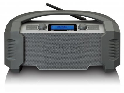 Rádio Lenco ODR-150GY / DAB+/FM tuner / Bluetooth / čierna / sivá / ROZBALENÉ