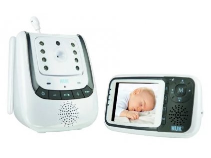 Nuk Video ECO Control Baby Monitor (10256296) / 2,8" / do 300 m / ECO režim / biela / ZÁNOVNÉ