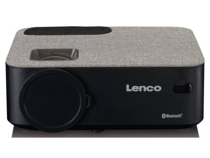 Lenco LPJ-700BKGY LCD projektor / Bluetooth / 3000 : 1 / Projekcia do 300 cm (+/-120") / 1280 x 720 px / 4000 lm / čierna/sivá / ROZBALENÉ