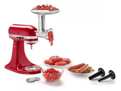 Mlynček na mäso 5KSMMGA pre kuchynské roboty KitchenAid / kov / ZÁNOVNÉ