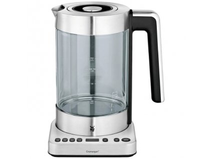 Rýchlovarná kanvica 2v1 WMF Lono / 3000 W / 1,7 l / regulácia teploty / nerezová oceľ / sklo / ZÁNOVNÉ