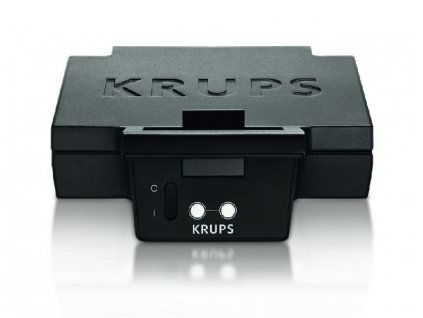 Sendvičovač Krups Croque FDK452 / nepriľnavý povrch / automatická regulácia teploty / čierny / ZÁNOVNÉ