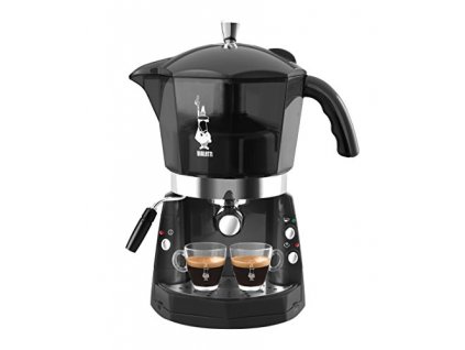 Bialetti Mokona CF40 pákový kávovar / 1050 W / 20 bar / čierna / ZÁNOVNÉ