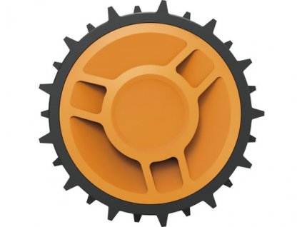 Náhradné kolesá pre robotické kosačky WORX / 1 pár / ⌀ 20,5 cm / oranžová