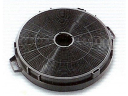 Uhlíkový filter pre Respekta MIZ 0160 N / 2 ks / ⌀ 210 mm / čierny