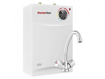 Prietokový ohrievač Respekta Thermoflow UT 5 s batériou / podstavný / IP24 / 5 l / biely