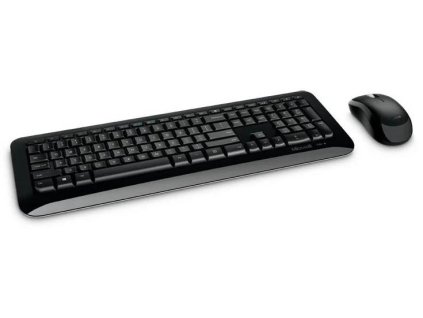 Bezdrôtová klávesnica a myš Microsoft Wireless Desktop 850 / CZ/SK / čierna / ROZBALENÉ