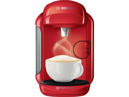 Kapsulový kávovar Bosch Tassimo TAS1403 VIVY 2 / 1300 W / červená / ZÁNOVNÉ