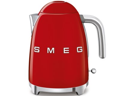 Rýchlovarná kanvica Smeg 50. rokov KLF03RDEU / 2400 W / 1,7 l / červená / ROZBALENÉ