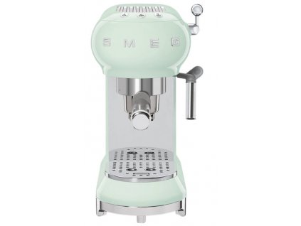 Pákový kávovar Smeg ECF01PGEU v štýle 50. rokov / 1350 W / pastelovo zelená / POŠKODENÝ OBAL