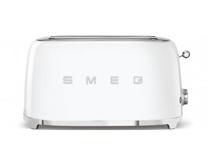 Hriankovač Smeg 50's style TSF02WHEU / 4x2 / 1500 W / nerezová oceľ / lesklá biela / POŠKODENÝ OBAL