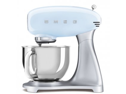 Kuchynský robot Smeg v štýle 50. rokov SMF02PBEU / 800 W / 4,8 l / pastelová modrá / POŠKODENÝ OBAL