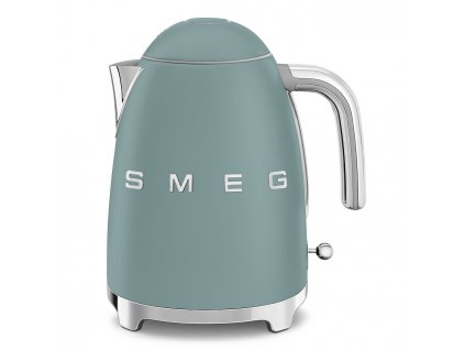 Rychlovarná konvice Smeg 50's style KLF03EGMEU / 2400 W / 1,7 l / matná zelená / ROZBALENO