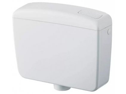 Splachovacia nádržka pre WC 110 / 6-7 l / plast / biela / POŠKODENÝ OBAL