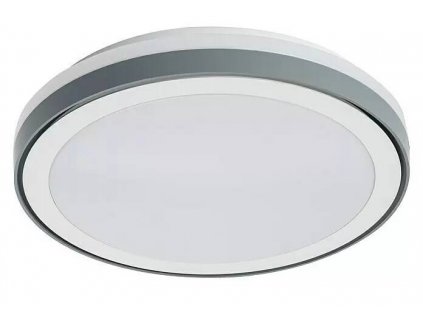 Okrúhle stropné svietidlo LED / 24 W / Ø x V: 40 x 8 cm / teplá biela / biela/sivá / ROZBALENÉ