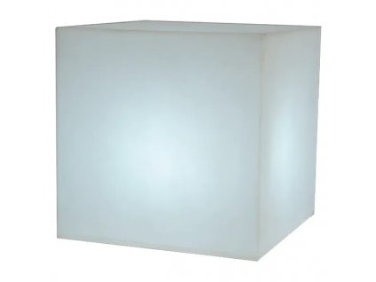 Vonkajšie LED svietidlo Cuby 45 / 45 x 45 x 45 cm / PE / teplá biela / ROZBALENÉ