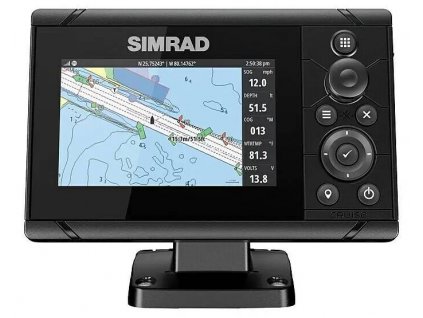 Simrad Cruise 5 Sonar na mapovanie dna / Skimmer Transducer Cruise 83/200 / 5" (12,7 cm) / TFT LCD / Black