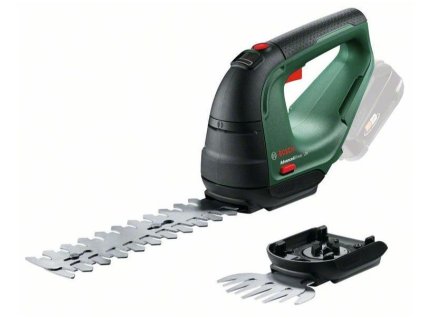Akumulátorové nožnice na kríky a trávu Bosch AdvancedShear 18V-10 / bez akumulátora / 85 m2 / 20 cm (kríky) / 10 cm (tráva) / zelené / čierne / POŠKODENÝ OBAL