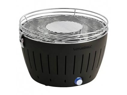 Nízky gril na drevené uhlie LotusGrill Classic / 35 cm / sivý / 2. AKOSŤ