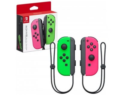 Nintendo Switch Joy-Con Pair NSP075 / NFC / neónovo zelená/ružová