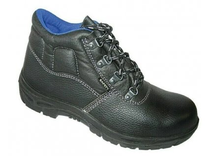 Pracovná obuv BOB S3 / veľkosť 46 / kožená / modrá / čierna