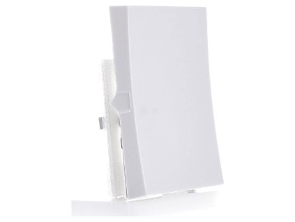 Povrch kolískového spínača Gira 0296112 / lesklý / biely