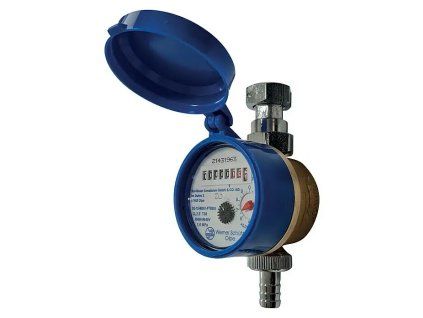Prietokomer  1/2  / modrý (Varianta ivi1)