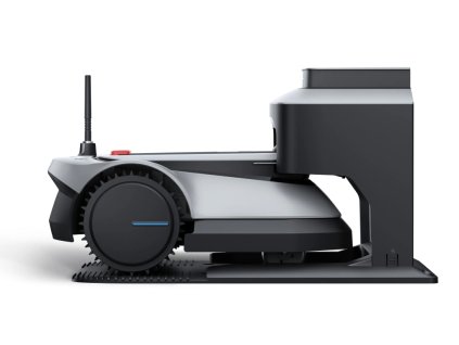 Robotická kosačka ECOVACS GOAT G1-800 / do 800 m2 / 4000 mAh / záber 22 cm / 30 - 60 mm / bez potreby obvodového kábla / sivá