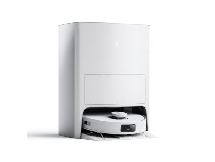 Robotický vysávač Ecovacs Deebot T20e OMNI / funkcia mopovania / 45 W / 7100 Pa / biely