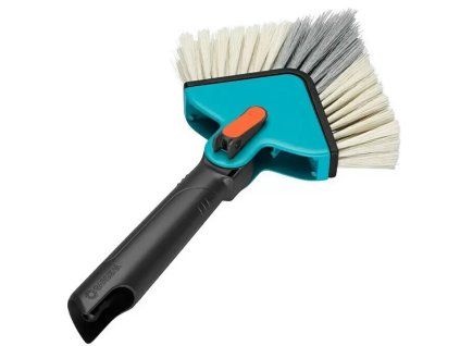 Rohová metla Gardena combisystem / plast / modrá/čierna