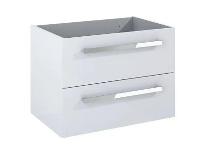 Skrinka pod umývadlo Vulcano / 52 × 72 × 46 cm / drevotrieska / biela