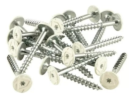 Skrutky FibroTech TX 20 / 5 x 45 mm / 250 ks / biele