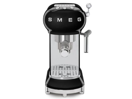 Smeg pákový kávovar v štýle 50. rokov ECF01BLEU / 1350 W / čierny