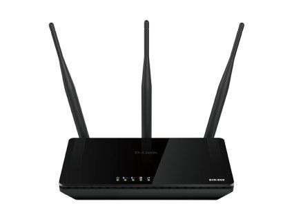 Smerovač D-Link DIR-809 / 433 Mbps 5 GHz / čierny