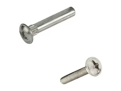 Spojovacia skrutka / 36 x 4 mm / závit M4 / oceľ