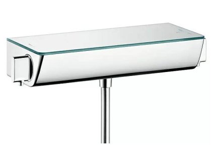 Sprchový termostat Hansgrohe Ecostat Select / zrkadlová polička / 150±12 mm / 10 l/min. / lesklý povrch / bezpečnostný zámok pre 40 °C / chróm