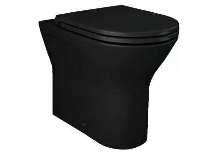 Stojace WC RAK Ceramics Feeling / keramika / matná čierna