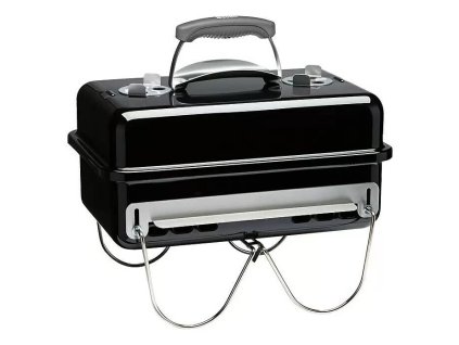 Stolný gril na drevené uhlie Weber Go-Anywhere / čierny