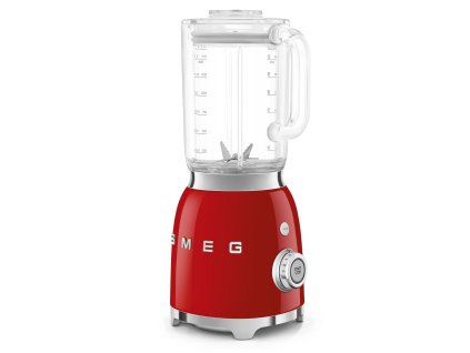 Stolný mixér Smeg v štýle 50. rokov BLF03RDEU / 800 W / 1,5 l / lesklá červená