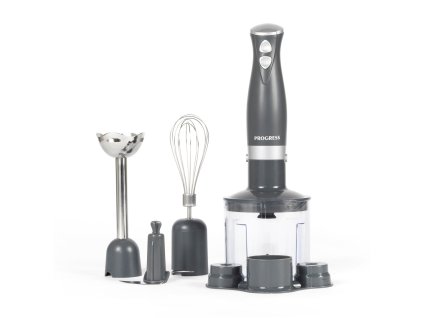 Súprava mixéra Progress EK2827PGRYPMDI RDG Shimmer 3v1 / tmavosivá