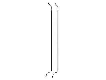 Svetelný pás Direct Signs pre akustické panely / LED / 151,5 cm / 18 W / 1260 lm / IP20 / teplá biela / čierna/biela