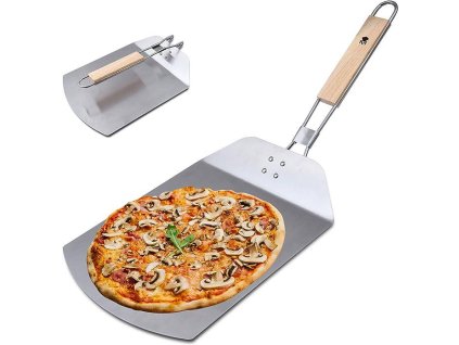 Škrabka na pizzu Masterpro Foodies / nerezová oceľ