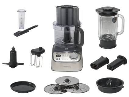 Váha Kenwood MultiPro XL FDM72.990BK / 1000 W / sivá / strieborná