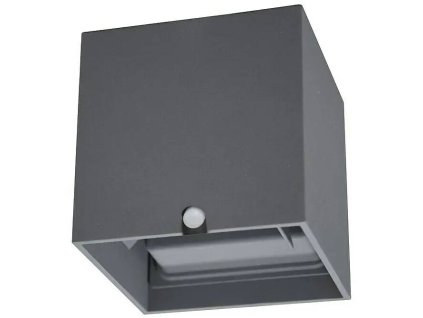 Starlux Umea vonkajšie nástenné svietidlo LED / 10 x 10 x 10 cm / teplá biela / antracit